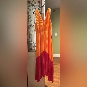 Beautiful Express Pleated Dress ( New with tags )
